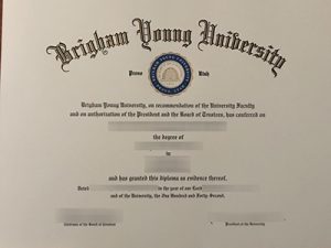 Brigham Young University degree