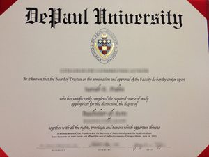 DePaul University degree