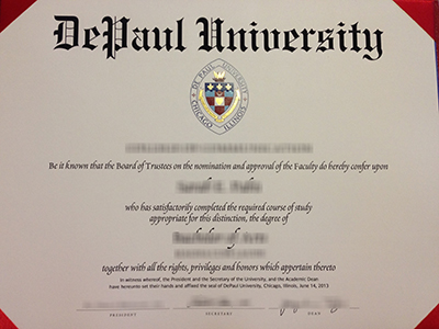 How to obtain a fake DePaul University degree online?