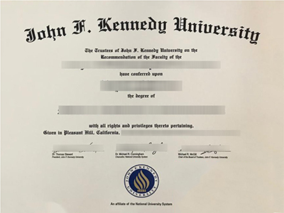 How can i buy a fake John F.Kennedy University degree in USA？