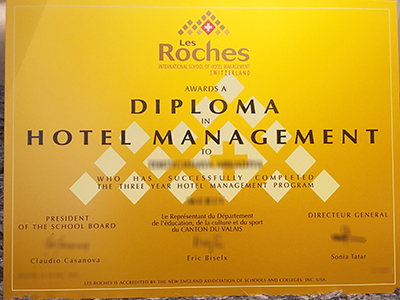 Purchase a fake Les Roches diploma from Switzerland.