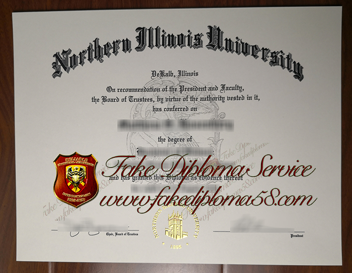 Northern Illinois University diploma1