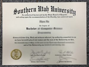 Southern Utah University degree