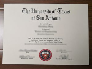 UTSA degree