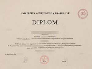 Univerzita Komenskeho v Bratislave degree
