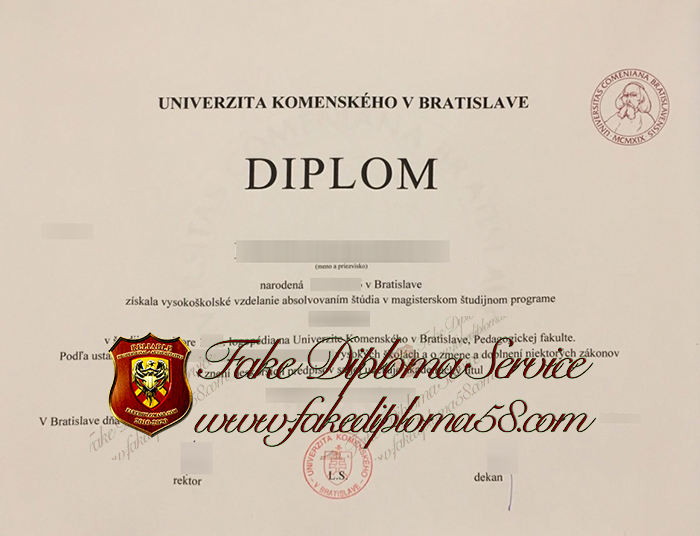 Univerzita Komenskeho v Bratislave degree1