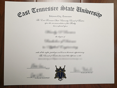 Purchase a fake East Tennessee State University degree,the latest version.