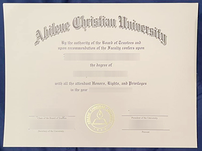 How can i purchase a fake Abilene Christian University degree online?