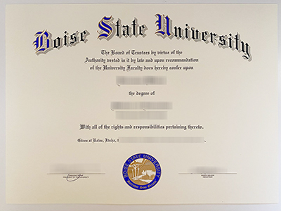 Obtain a fake Boise State University diploma for a better job.