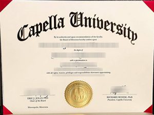 Capella University diploma