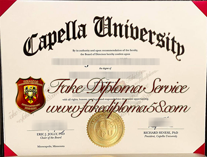 Capella University diploma1