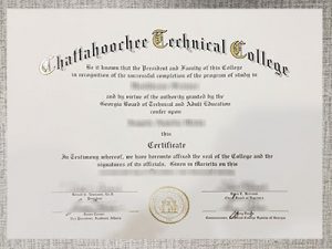 Chattahoochee Technical College degree