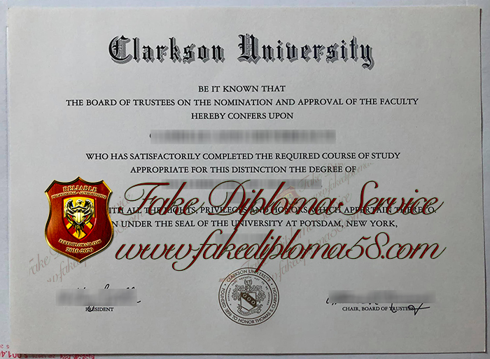 Clarkson University degree1