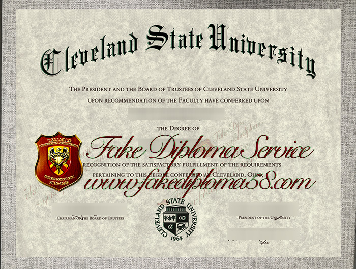 Cleveland State University degree1