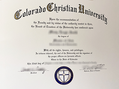 How to purchase a fake Colorado Christian University degree quickly?