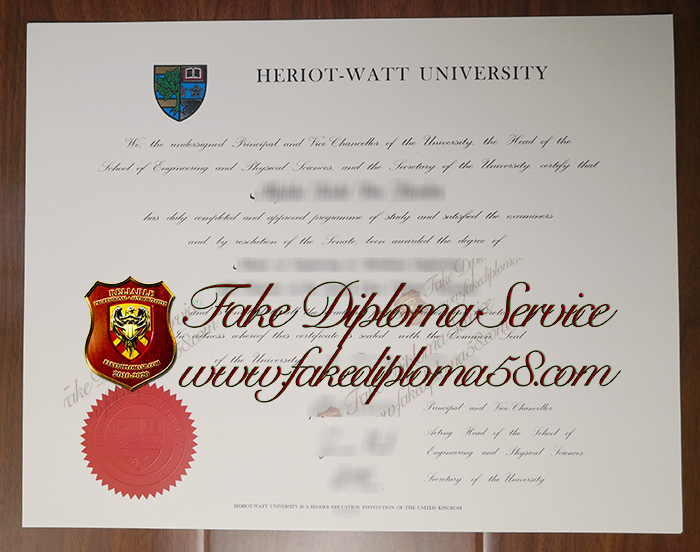 Heriot-Watt University degree1