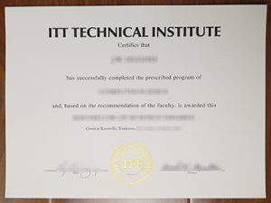 ITT Technical Institute degree