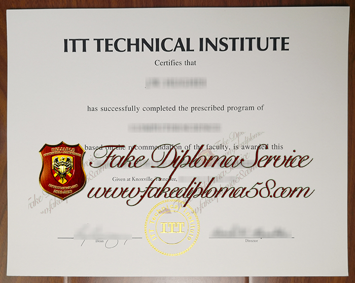 ITT Technical Institute degree1