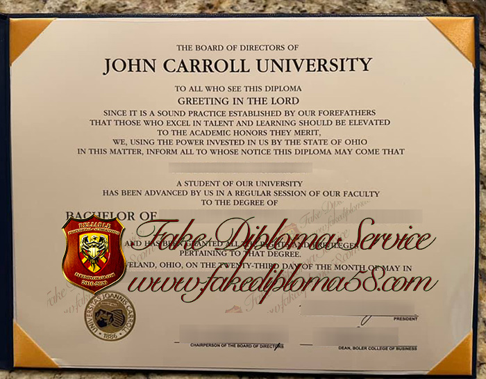 John Carroll University degree1