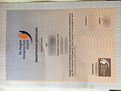 Obtain a fake Pre-Hospital Emergency Care Council certificate for a better job. Buy PHECC certificate