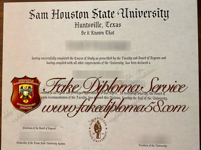 Sam Houston State University degree1