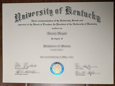 How much does a fake University of Kentucky degree,the latest version?