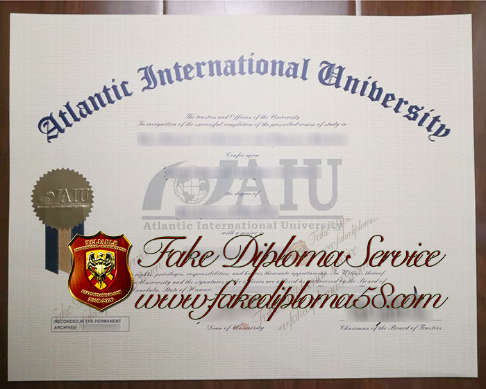 Atlantic International University degree1