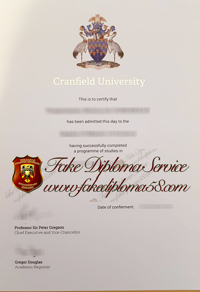 Cranfield University degree1