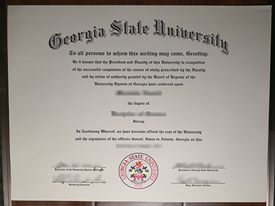 Obtain a fake Georgia State University degree for a better job.