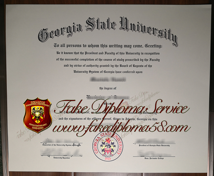 Georgia State University degree1