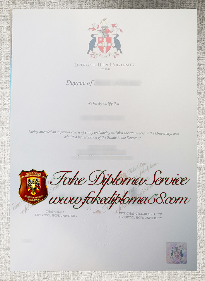 Liverpool Hope University degree1