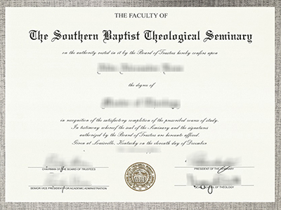 Obtain a fake Southern Baptist Theological Seminary degree quickly.