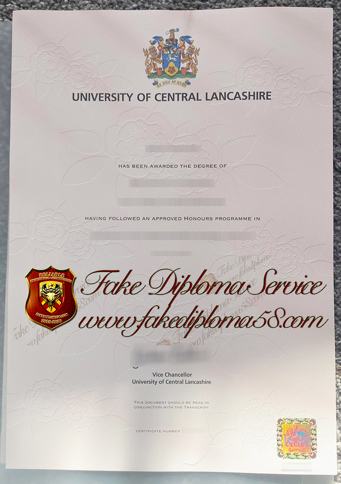 University of Central Lancashire degree1