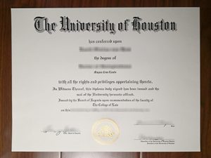 University of Houston degree