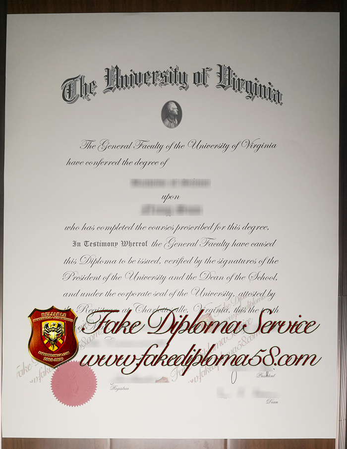 University of Virginia degree1