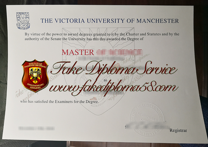 Victoria University of Manchester degree1