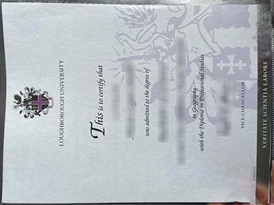 Can i order a fake Loughborough University degree of the latest version?