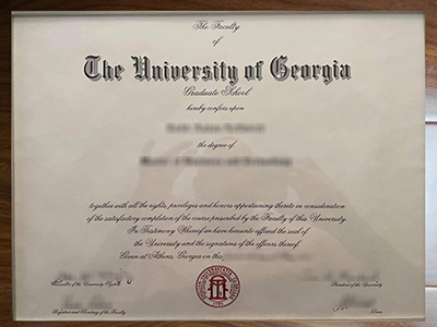 Obtain a fake University of Georgia diploma of the latest version.