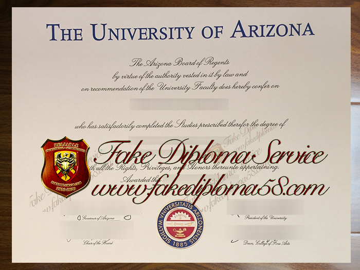 University of Arizona degree