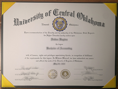 How many people to order a fake University of Central Oklahoma degree?