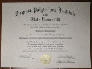 Virginia Tech degree