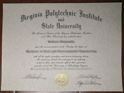 How many people to buy a fake Virginia Tech degree in USA?