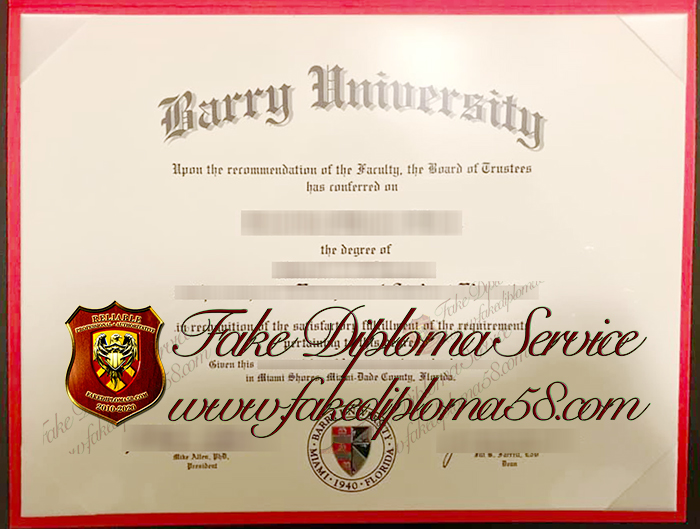 Barry University degree