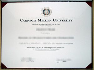 Carnegie Mellon University degree