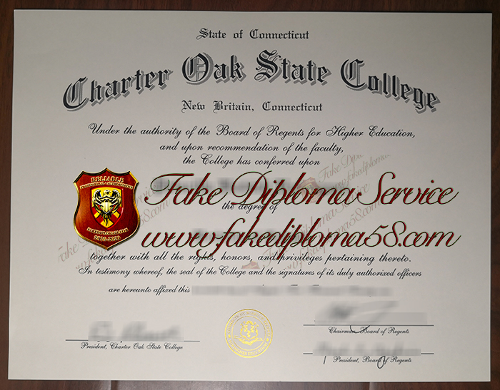 Charter Oak State College degree