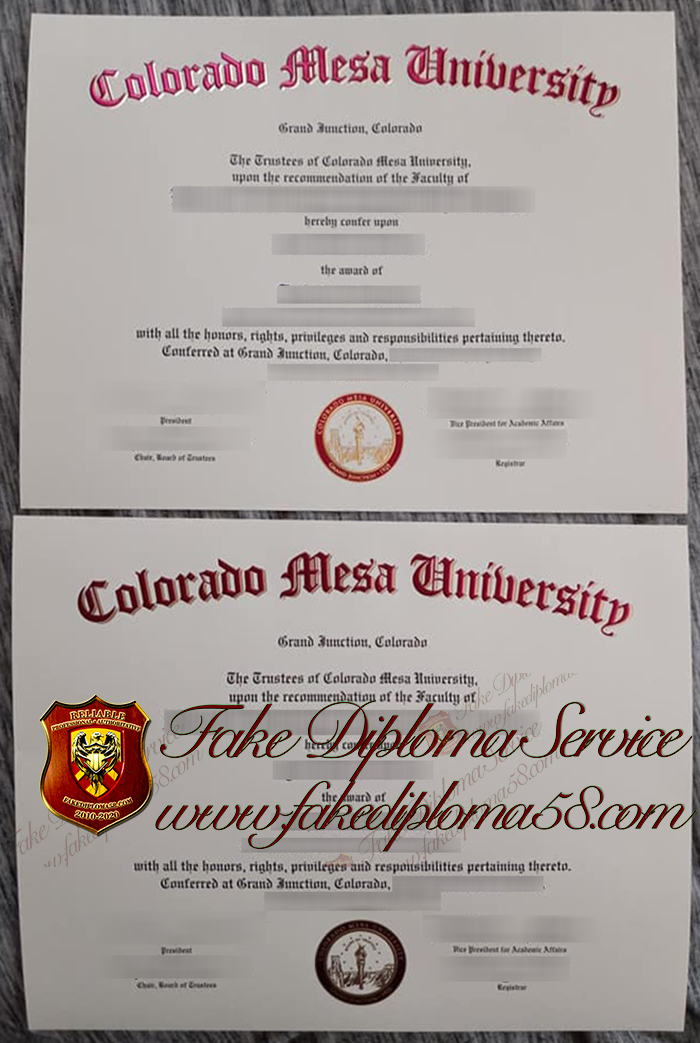 Colorado Mesa University degree