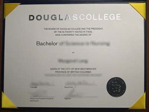 Douglas College diploma