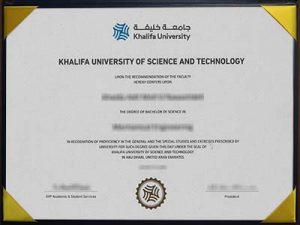 Khalifa University degree