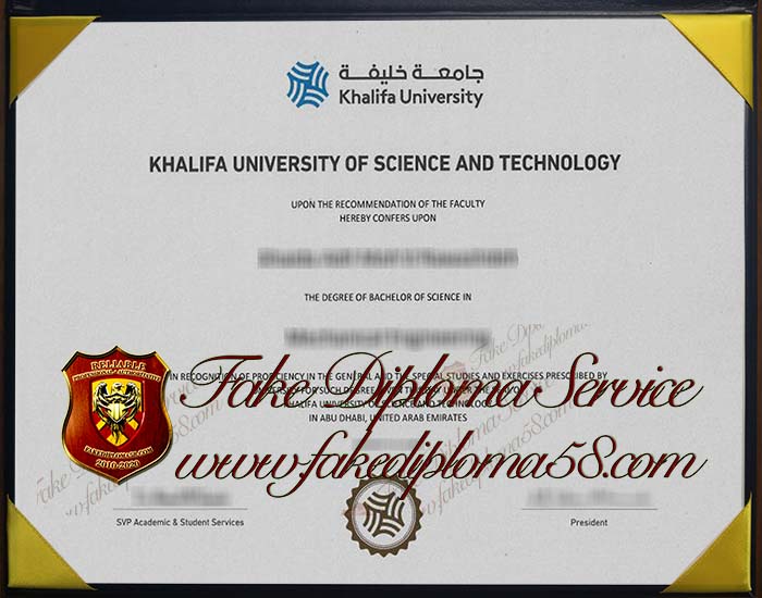 Khalifa University degree