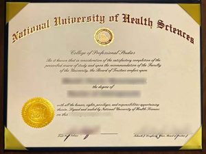 National University of Health Sciences degree